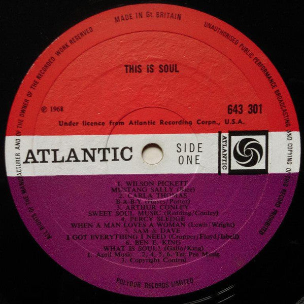 Various : This Is Soul (LP, Comp)