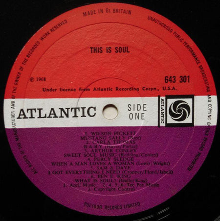Various : This Is Soul (LP, Comp)