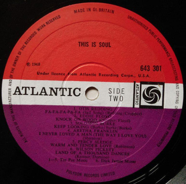 Various : This Is Soul (LP, Comp)