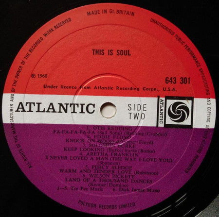 Various : This Is Soul (LP, Comp)