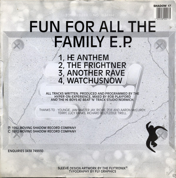 Hyper On Experience : Fun For All The Family E.P. (12", EP)
