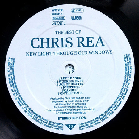 Chris Rea : New Light Through Old Windows (The Best Of Chris Rea) (LP, Comp)