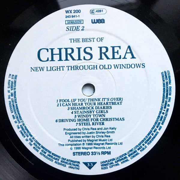 Chris Rea : New Light Through Old Windows (The Best Of Chris Rea) (LP, Comp)