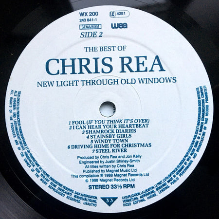 Chris Rea : New Light Through Old Windows (The Best Of Chris Rea) (LP, Comp)