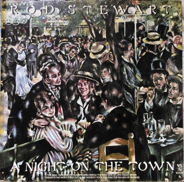 Rod Stewart : A Night On The Town (LP, Album)