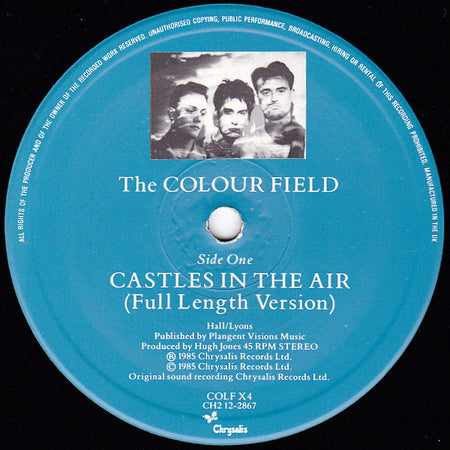 The Colour Field* : Castles In The Air (12", Single)