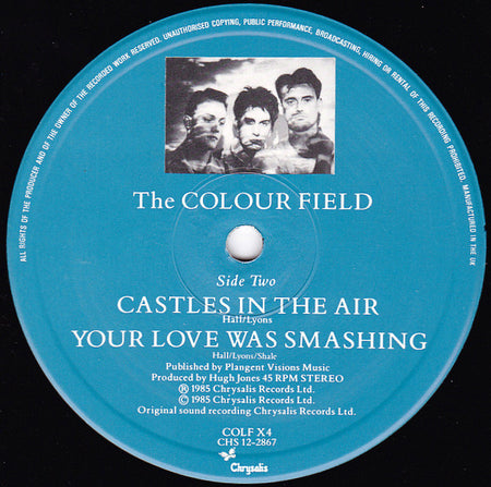 The Colour Field* : Castles In The Air (12", Single)