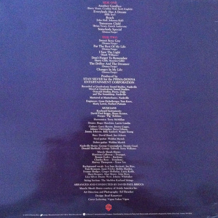 Donna Fargo : Dark-Eyed Lady (LP, Album)