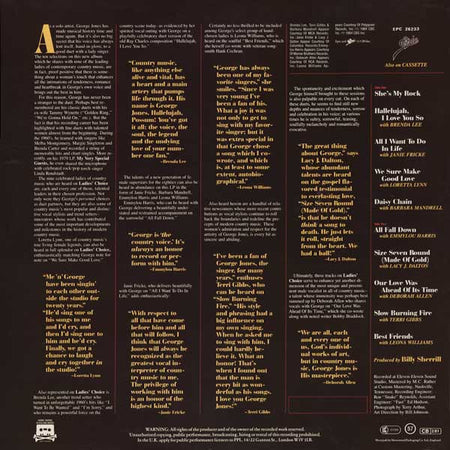 George Jones (2) : Ladies' Choice (LP, Album)