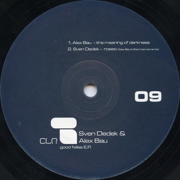 Kazu Kimura / Sven Dedek & Alex Bau : Good Fellas E.P. (12", EP)