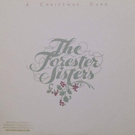 The Forester Sisters : A Christmas Card (LP, Album)