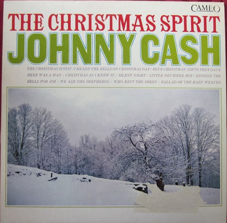 Johnny Cash : The Christmas Spirit (LP, Album, RE)