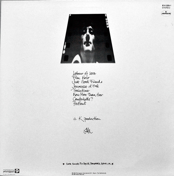 Peter Hammill : Patience (LP, Album)