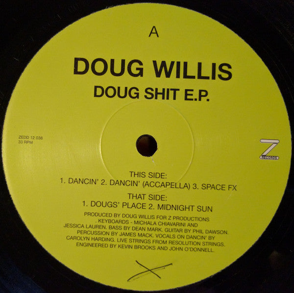Doug Willis : Doug Shit E.P. (12", EP)