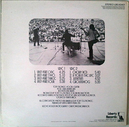 Groundhogs* : Split (LP, Album, Gat)