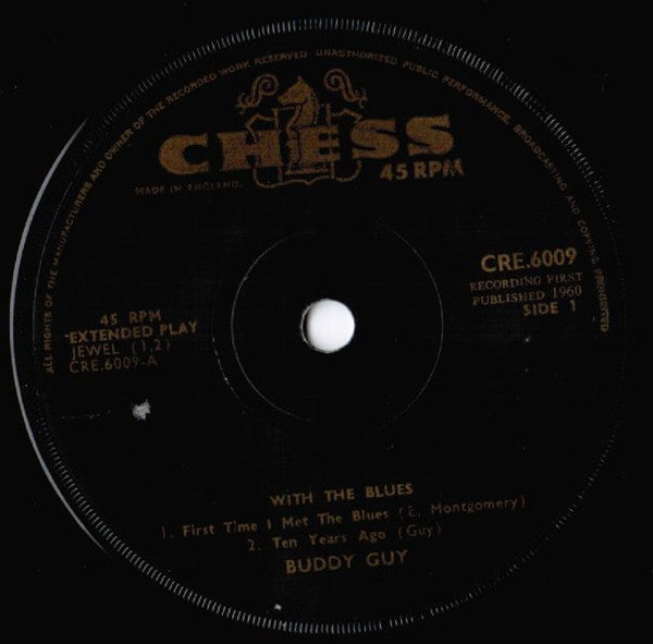 Buddy Guy / Eddie Boyd : With The Blues (7", EP, Mono)
