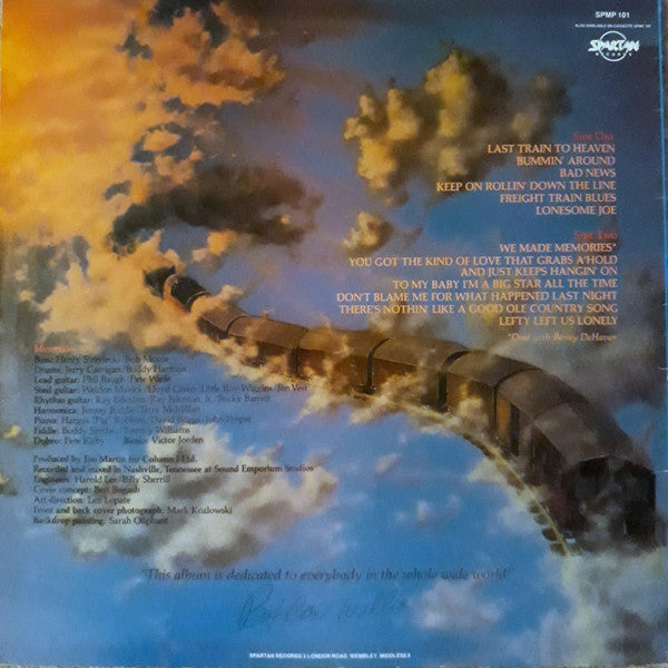 Boxcar Willie : Last Train To Heaven (LP, Album)