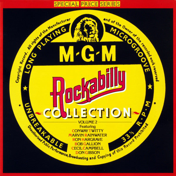 Various : MGM Rockabilly Collection Volume 2 (LP, Comp)