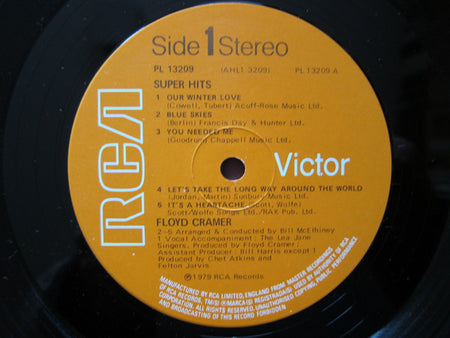 Floyd Cramer : Super Hits (LP, Album)