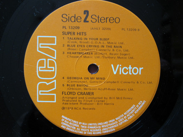 Floyd Cramer : Super Hits (LP, Album)