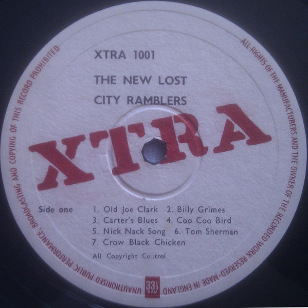 The New Lost City Ramblers : New Lost City Ramblers (LP, Album)