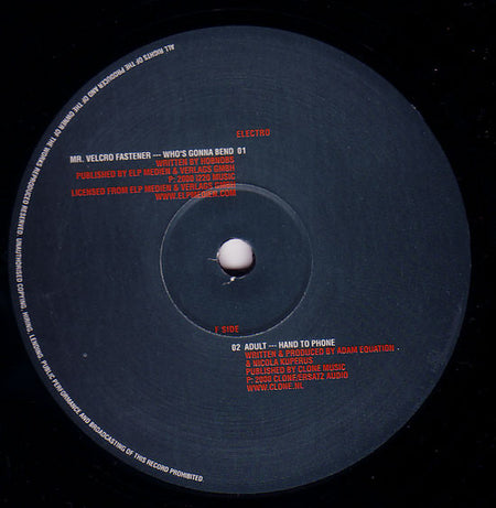 Dave Clarke : World Service (4x12", Comp)