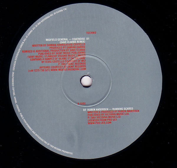 Dave Clarke : World Service (4x12", Comp)