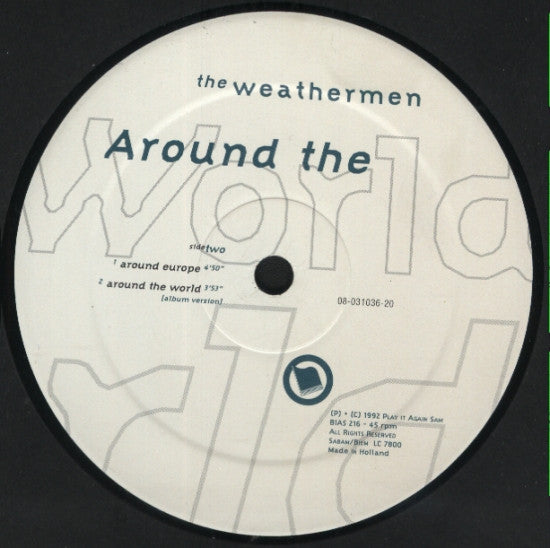 The Weathermen : Around The World (12")