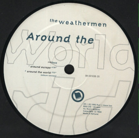The Weathermen : Around The World (12")