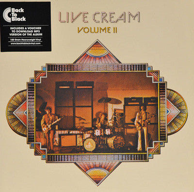 Cream (2) : Live Cream Volume II (LP, Album, RE, 180)