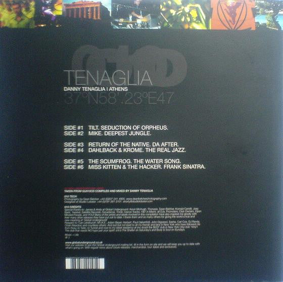 Danny Tenaglia : Global Underground 010: Athens (3x12", Comp, Ltd)