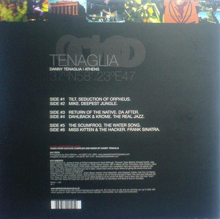 Danny Tenaglia : Global Underground 010: Athens (3x12", Comp, Ltd)