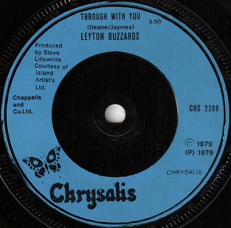 Leyton Buzzards : Saturday Night Beneath The Plastic Palm Trees (7", Single, Blu)