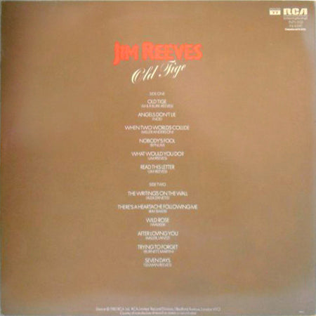 Jim Reeves : Old Tige (LP, Comp)