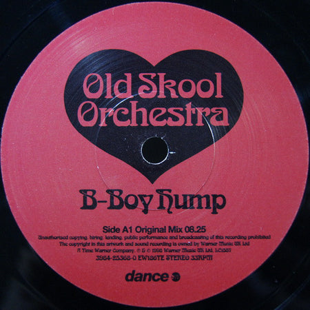 Old Skool Orchestra : B-Boy Hump (10")