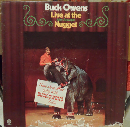 Buck Owens : Live At The Nugget (LP, Album, Win)