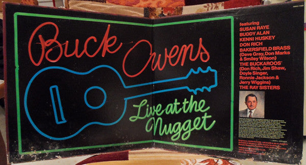 Buck Owens : Live At The Nugget (LP, Album, Win)