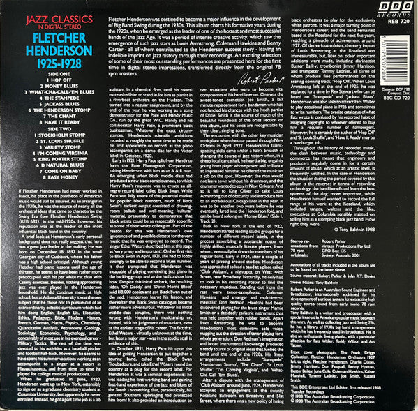 Fletcher Henderson : 1925 To 1928 (LP, Comp)