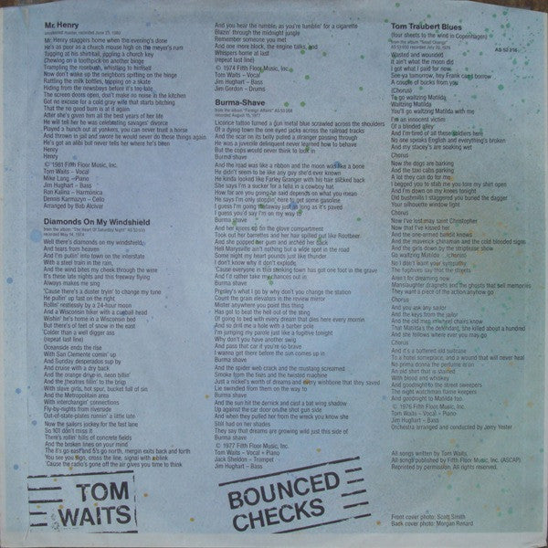Tom Waits : Bounced Checks (LP, Comp)