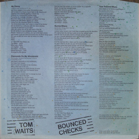 Tom Waits : Bounced Checks (LP, Comp)