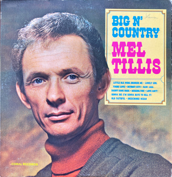 Mel Tillis : Big N' Country (LP, Album, RE)