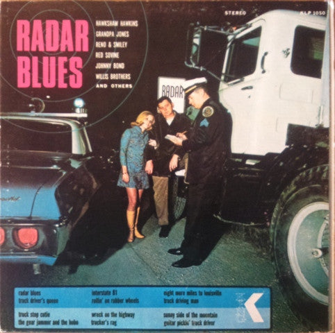 Various : Radar Blues (LP, Comp, RE)