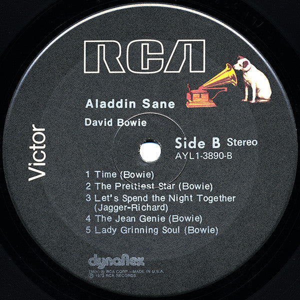 David Bowie : Aladdin Sane (LP, Album, RE, Ind)
