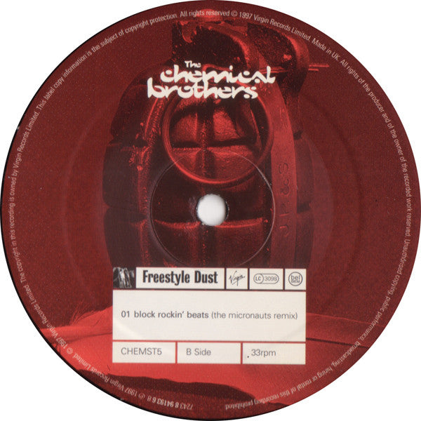 The Chemical Brothers : Block Rockin' Beats (12", Single)