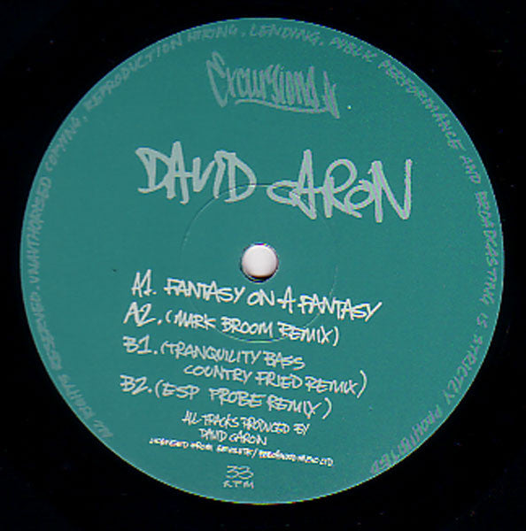 David Caron : Fantasy On A Fantasy (12")