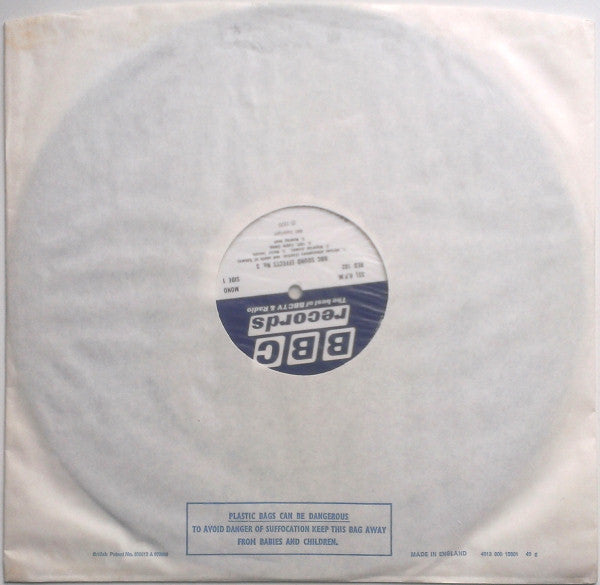 No Artist : Sound Effects No. 3 (LP, Mono)