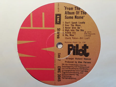 Pilot : From The Album Of The Same Name (LP, Album)