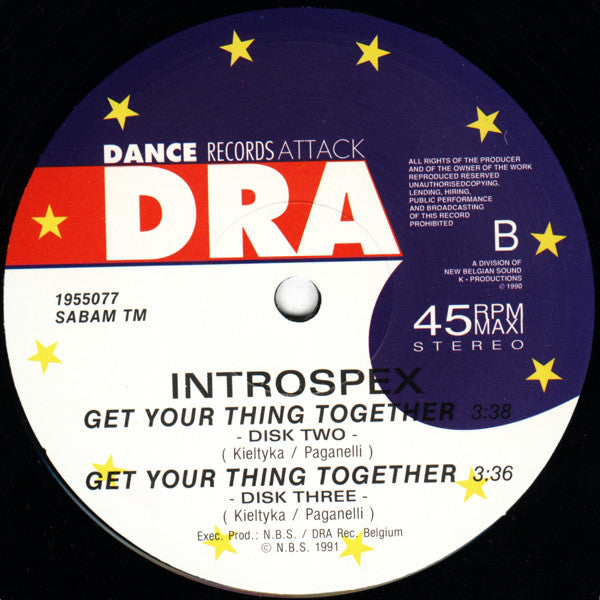 Introspex : Get Your Thing Together (12", Maxi)