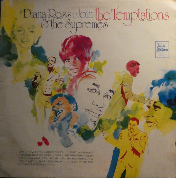 Diana Ross & The Supremes* Join The Temptations : Diana Ross & The Supremes Join The Temptations (LP, Album, Mono)