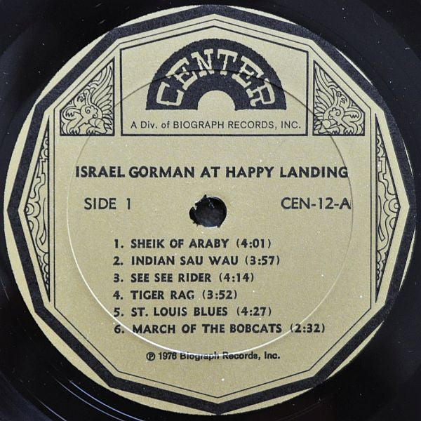 Israel Gorman : At Happy Landing (LP, Comp)